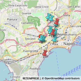 Mappa Via Po, 80126 Napoli NA, Italia (1.45071)
