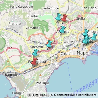 Mappa Via Po, 80126 Napoli NA, Italia (2.59167)