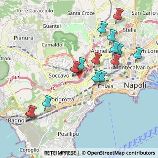 Mappa Via Po, 80126 Napoli NA, Italia (2.15688)