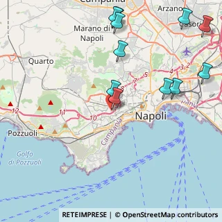 Mappa Via Isonzo, 80126 Napoli NA, Italia (5.53818)