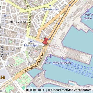 Mappa Via Ammiraglio Ferdinando Acton,  38, 80133 Napoli, Napoli (Campania)