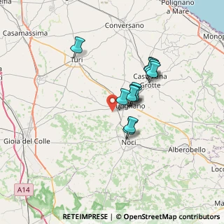 Mappa S.C. Ponte La Macchia snc, 70017 Zona Industriale BA, Italia (5.47833)