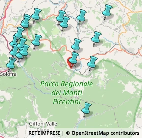 Mappa Via dei Ferrari, 83048 Montella AV, Italia (10.9075)