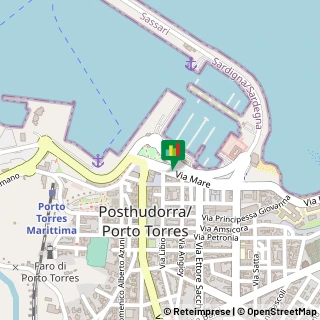 Mappa Via Mare, 16, 07046 Porto Torres, Sassari (Sardegna)