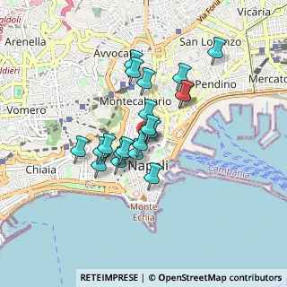 Mappa Via S. Brigida, 80132 Napoli NA, Italia (0.716)