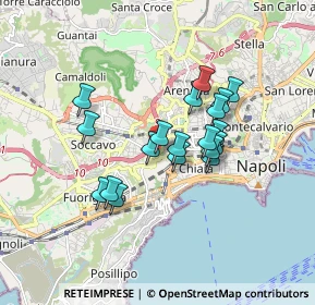 Mappa Via Timavo, 80127 Napoli NA, Italia (1.46316)