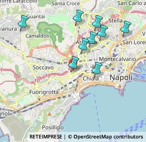 Mappa Via Timavo, 80127 Napoli NA, Italia (2.50273)