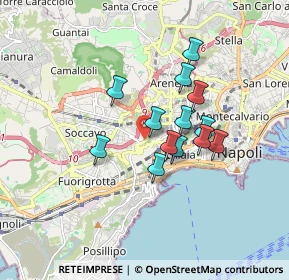 Mappa Via Timavo, 80127 Napoli NA, Italia (1.41077)