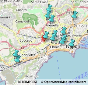 Mappa Via Timavo, 80127 Napoli NA, Italia (2.01462)
