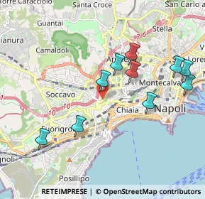 Mappa Via Timavo, 80127 Napoli NA, Italia (2.35545)