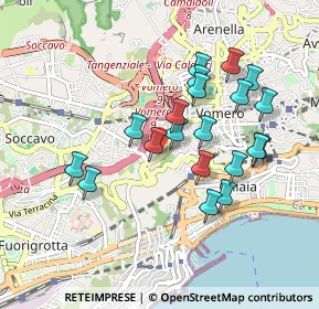 Mappa Via Timavo, 80127 Napoli NA, Italia (0.9)