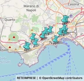 Mappa Via Timavo, 80127 Napoli NA, Italia (3.08846)