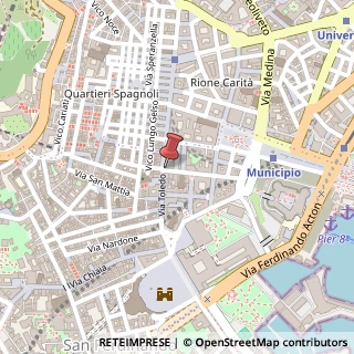 Mappa Via Santa Brigida,  79, 80132 Napoli, Napoli (Campania)