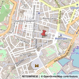 Mappa Via Santa Brigida, 16, 80132 Napoli, Napoli (Campania)