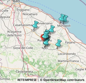 Mappa 70017 Zona Industriale BA, Italia (6.99846)