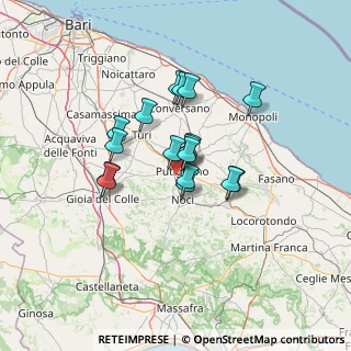 Mappa 70017 Zona Industriale BA, Italia (10.45882)