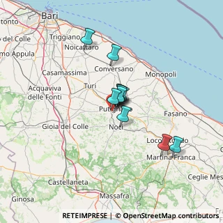 Mappa 70017 Zona Industriale BA, Italia (9.31636)