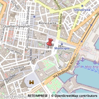Mappa Via San Brigida, 51, 80133 Napoli, Napoli (Campania)