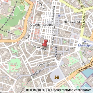 Mappa Via San Mattia,  18, 80132 Napoli, Napoli (Campania)