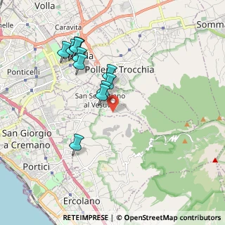 Mappa Via Panoramica Fellapane, 80040 San Sebastiano Al Vesuvio NA, Italia (1.98667)