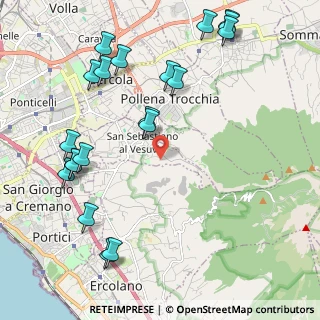 Mappa Via Panoramica Fellapane, 80040 San Sebastiano Al Vesuvio NA, Italia (2.7825)