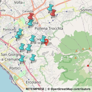 Mappa Via Panoramica Fellapane, 80040 San Sebastiano Al Vesuvio NA, Italia (2.47167)
