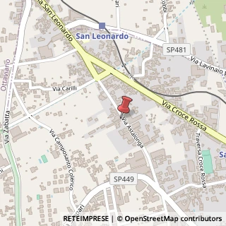 Mappa Via Astalonga, 134, 80047 San Giuseppe Vesuviano, Napoli (Campania)