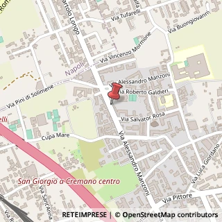 Mappa Via Alessandro Manzoni, 178, 80046 San Giorgio a Cremano, Napoli (Campania)
