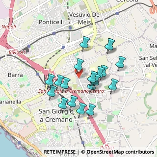 Mappa Centro Sportivo Palaveliero, 80046 San Giorgio a Cremano NA, Italia (0.8235)