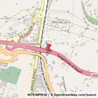 Mappa Via Vecchia Campana, 6, 80072 Pozzuoli, Napoli (Campania)