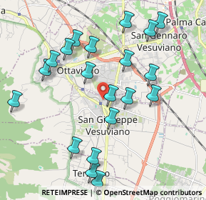 Mappa Via Padre Gino Ceschelli, 80047 San Giuseppe Vesuviano NA, Italia (2.2885)