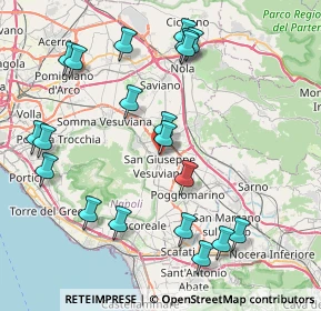 Mappa Via Saviano, 80047 San Giuseppe Vesuviano NA, Italia (9.751)
