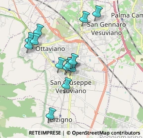 Mappa Via Saviano, 80047 San Giuseppe Vesuviano NA, Italia (1.82077)