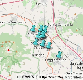 Mappa Via Saviano, 80047 San Giuseppe Vesuviano NA, Italia (1.61909)