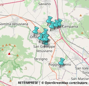 Mappa Via Saviano, 80047 San Giuseppe Vesuviano NA, Italia (2.15091)