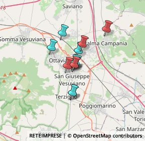 Mappa Via Saviano, 80047 San Giuseppe Vesuviano NA, Italia (2.20909)