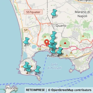 Mappa Via Adriano Olivetti, 80078 Pozzuoli NA, Italia (3.55333)