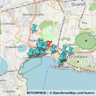 Mappa Via Adriano Olivetti, 80078 Pozzuoli NA, Italia (1.439)