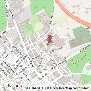 Mappa Via Fascianello, 51, 72015 Fasano, Brindisi (Puglia)