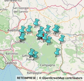 Mappa Contrada Cerrete, 83043 Montella AV, Italia (10.5875)