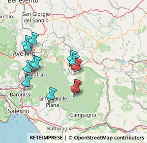 Mappa Contrada Cerrete, 83043 Montella AV, Italia (15.32538)