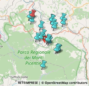 Mappa Contrada Cerrete, 83043 Montella AV, Italia (5.9125)