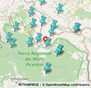 Mappa Contrada Cerrete, 83043 Montella AV, Italia (8.723)