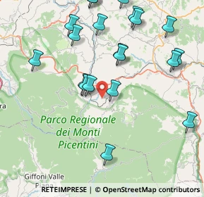 Mappa Contrada Cerrete, 83043 Montella AV, Italia (10.018)