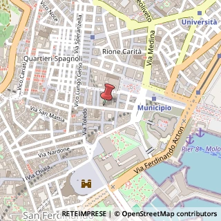 Mappa Via San Brigida, 18, 80132 Napoli, Napoli (Campania)