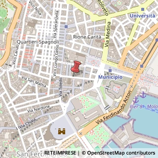 Mappa Via Santa Brigida,  17, 80132 Napoli, Napoli (Campania)
