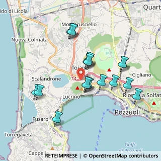 Mappa Via Patria Montenuovo Licola, 80078 Pozzuoli NA, Italia (1.85158)