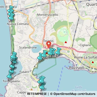 Mappa Via Patria Montenuovo Licola, 80078 Pozzuoli NA, Italia (3.4415)