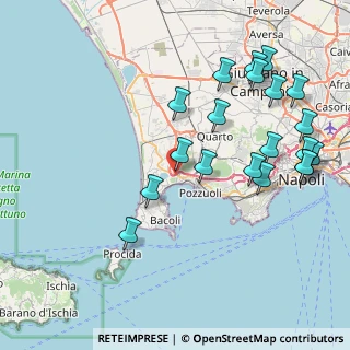 Mappa Via Patria Montenuovo Licola, 80078 Pozzuoli NA, Italia (9.8385)
