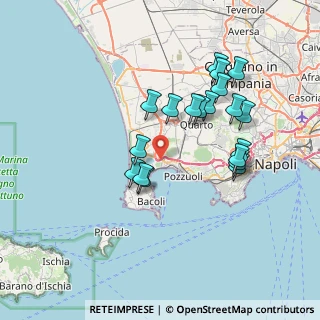 Mappa Via Patria Montenuovo Licola, 80078 Pozzuoli NA, Italia (7.33158)